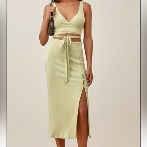 NWT Reformation Jonny Two Piece